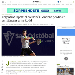 A complete backup of mundod.lavoz.com.ar/tenis/argentina-open-el-cordobes-londero-perdio-en-semifinales-ante-rudd
