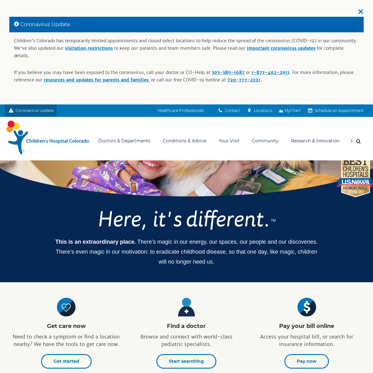 A complete backup of childrenscolorado.org