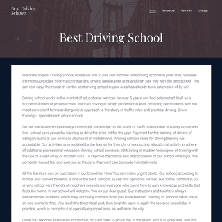 A complete backup of best-driving-school.com