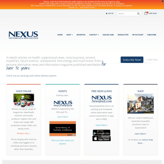 A complete backup of nexusmagazine.com