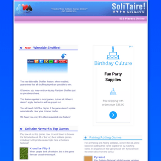 A complete backup of solitairenetwork.com