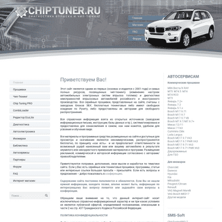 A complete backup of chiptuner.ru