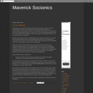 A complete backup of mavericksocionics.blogspot.com