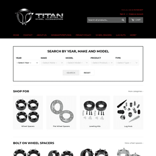 Wheel Spacers Wheel Adapters Lug Nuts â€“ Titan Wheel Accessories