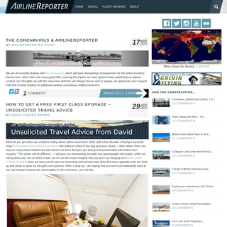 AirlineReporter - A Place to Share Your Passion for Airlines. Home of the AvGeek! - AirlineReporter