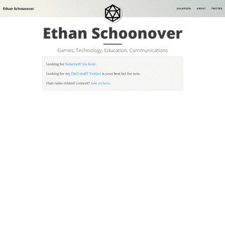 A complete backup of ethanschoonover.com