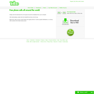 A complete backup of telbo.com