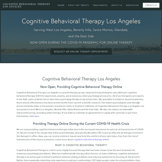 A complete backup of cogbtherapy.com