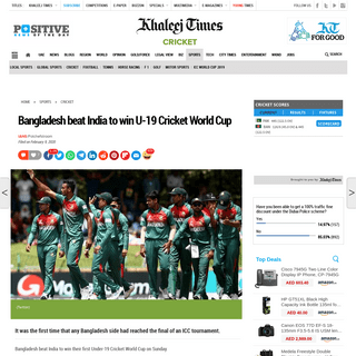 A complete backup of www.khaleejtimes.com/sport/cricket/u-19-world-cup-final-bangladesh-win-toss-choose-to-bowl-first-against-in