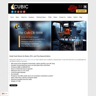 A complete backup of cubicminiwoodstoves.com