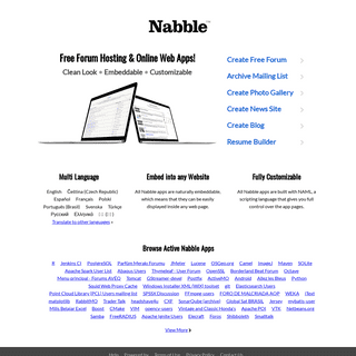 A complete backup of nabble.com