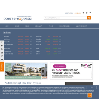 A complete backup of www.boerse-express.com/news/articles/live-nadal-oder-kyrgios-wer-wird-thiem-gegner-178974