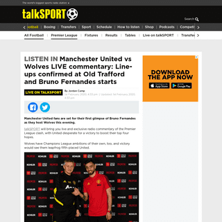 A complete backup of talksport.com/football/662424/manchester-united-vs-wolves-live-kick-off-time-team-news-and-exclusive-commen