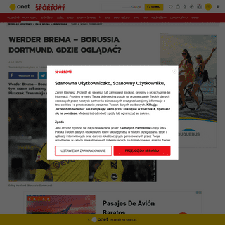 A complete backup of www.przegladsportowy.pl/pilka-nozna/ligi-zagraniczne/bundesliga/werder-brema-borussia-dortmund-o-ktorej-mec
