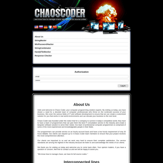A complete backup of chaoscoder.com