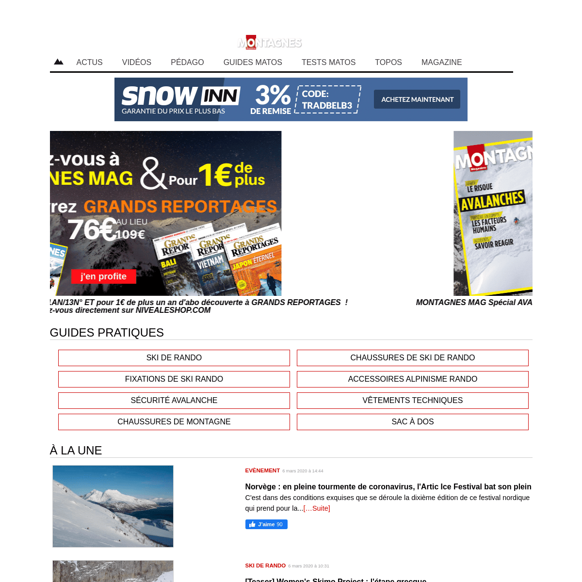 A complete backup of montagnes-magazine.com
