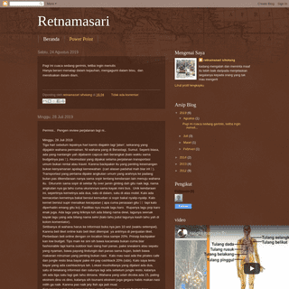 A complete backup of nurhayanti-retnamasari.blogspot.com