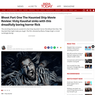 A complete backup of www.indiatoday.in/movies/reviews/story/bhoot-part-one-the-haunted-ship-movie-review-vicky-kaushal-sinks-wit