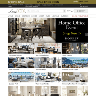 A complete backup of luxedecor.com