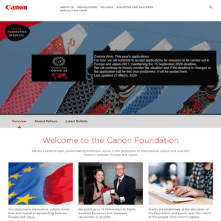 index - Canon Foundation