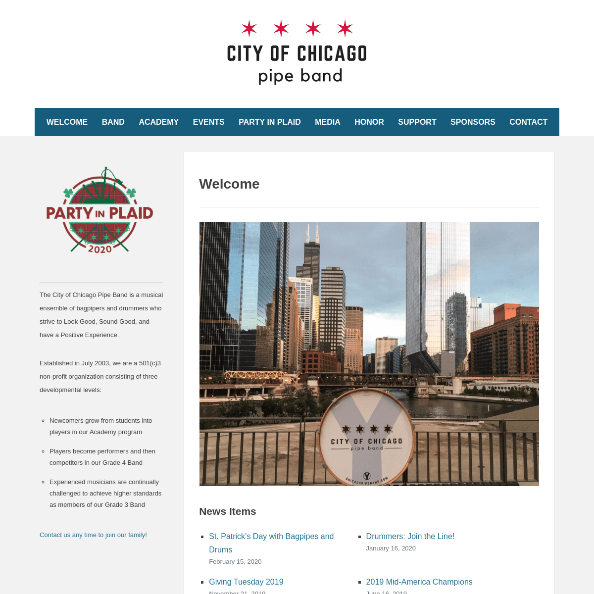 A complete backup of chicagopipeband.com