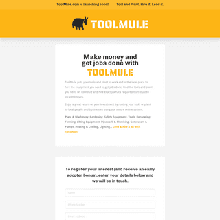 A complete backup of toolmule.com