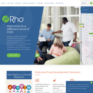 Rho - Clinical Drug Development & Contract Research Services
