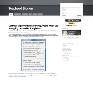 A complete backup of touchpad-blocker.com