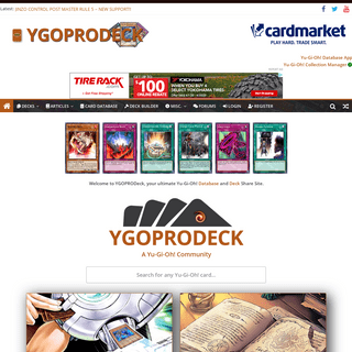YGOPRODECK â€“ Download and Share Yu-Gi-Oh! Decks