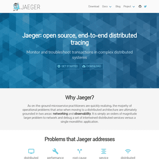 A complete backup of jaegertracing.io