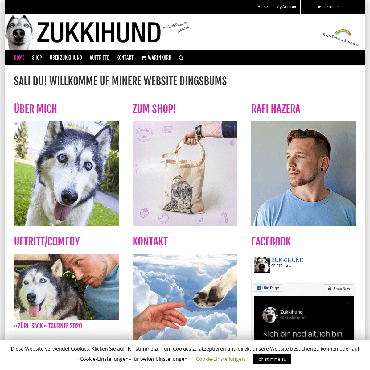 A complete backup of zukkihund.ch