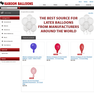 A complete backup of kaboomballoons.com