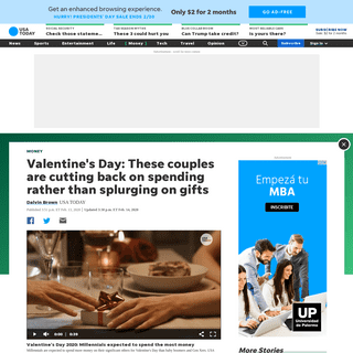 A complete backup of www.usatoday.com/story/money/2020/02/13/valentines-day-isnt-all-gifts-couples-cutting-back/4748802002/