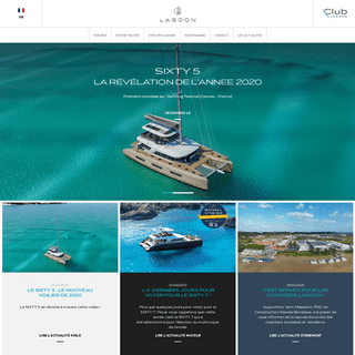 Lagoon Catamaran - vente, location, construction de catamaran et de bateau de luxe