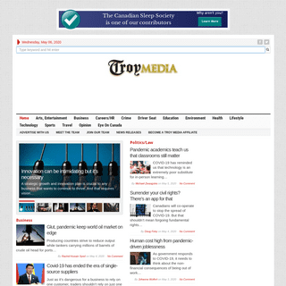 Troy Media - Canada - Helping Canadians make informed decisions