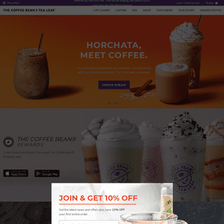 A complete backup of coffeebean.com