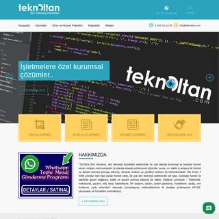 A complete backup of teknoltan.com