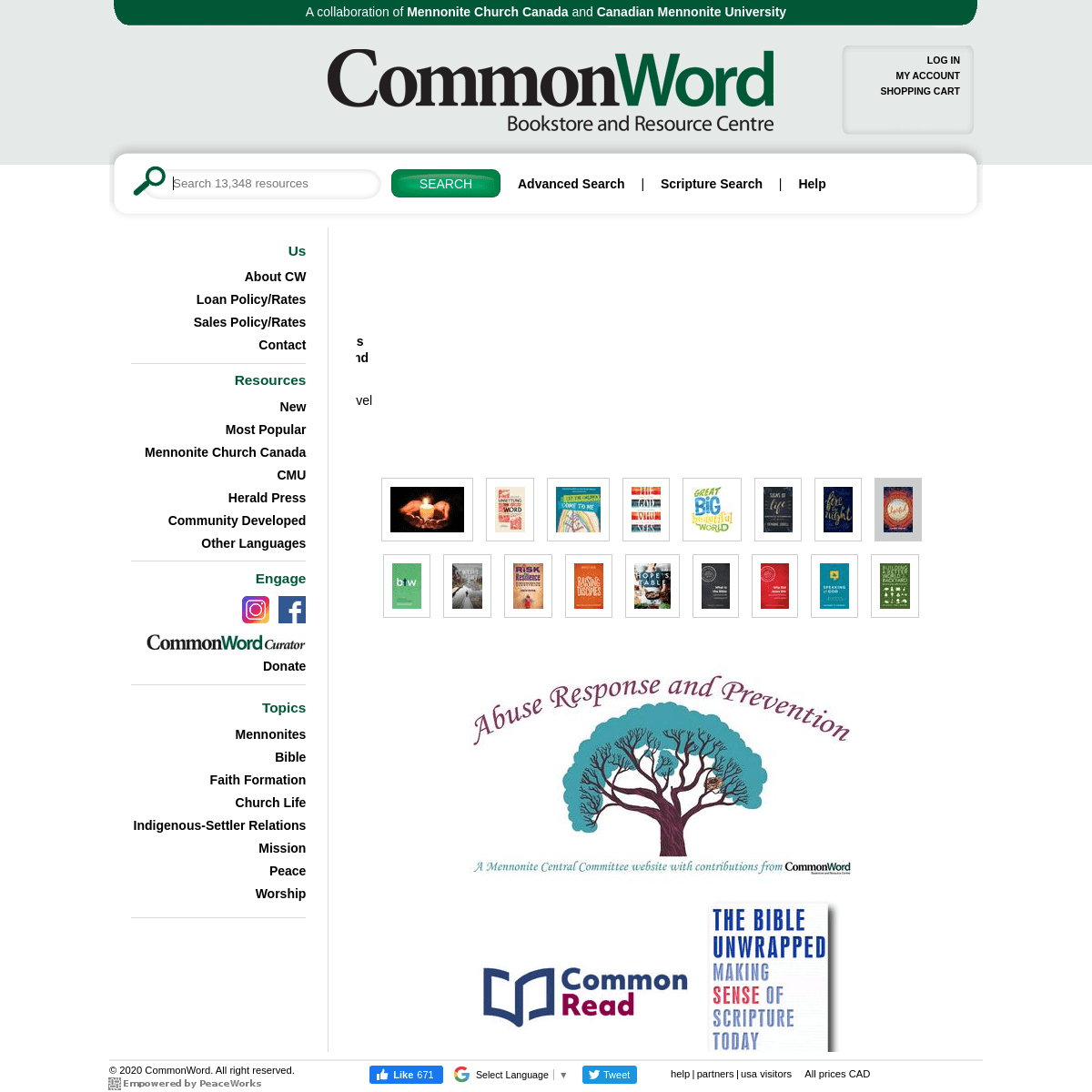 A complete backup of commonword.ca