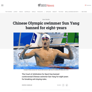 A complete backup of www.sbs.com.au/news/chinese-olympic-swimmer-sun-yang-banned-for-eight-years