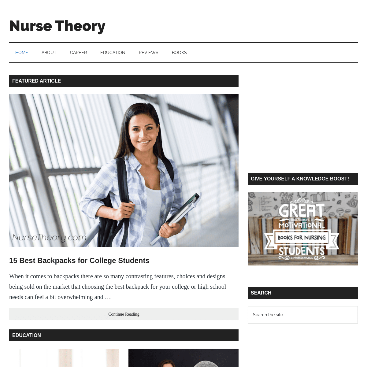 A complete backup of nursetheory.com