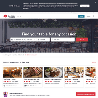 Restaurants and Restaurant Reservations - OpenTable