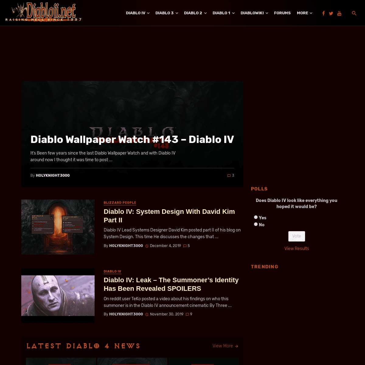 A complete backup of diabloii.net