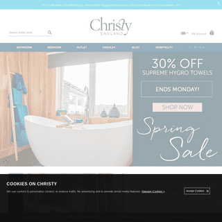 Christy Towels, Quality Bath Towels & Linens Online - Christy UK