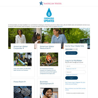 A complete backup of amwater.com