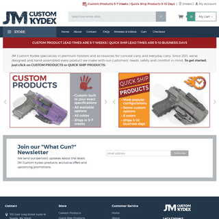 A complete backup of jmcustomkydex.com