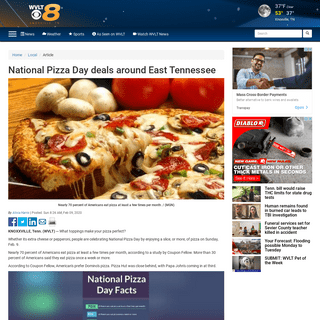 A complete backup of www.wvlt.tv/content/news/National-Pizza-Day-deals--567708781.html