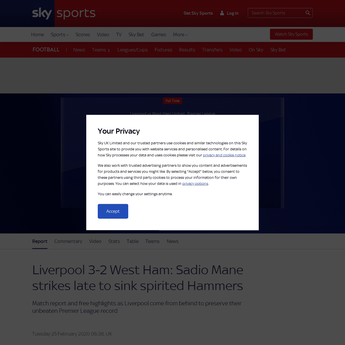 A complete backup of www.skysports.com/football/liverpool-vs-west-ham/report/408246