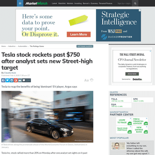 A complete backup of www.marketwatch.com/story/tesla-stock-rockets-past-700-after-analyst-sets-new-street-high-target-2020-02-03