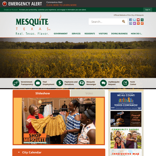 A complete backup of cityofmesquite.com