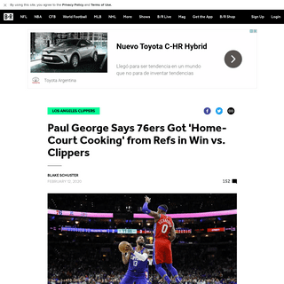 A complete backup of bleacherreport.com/articles/2875885-paul-george-says-76ers-got-home-court-cooking-from-refs-in-win-vs-clipp